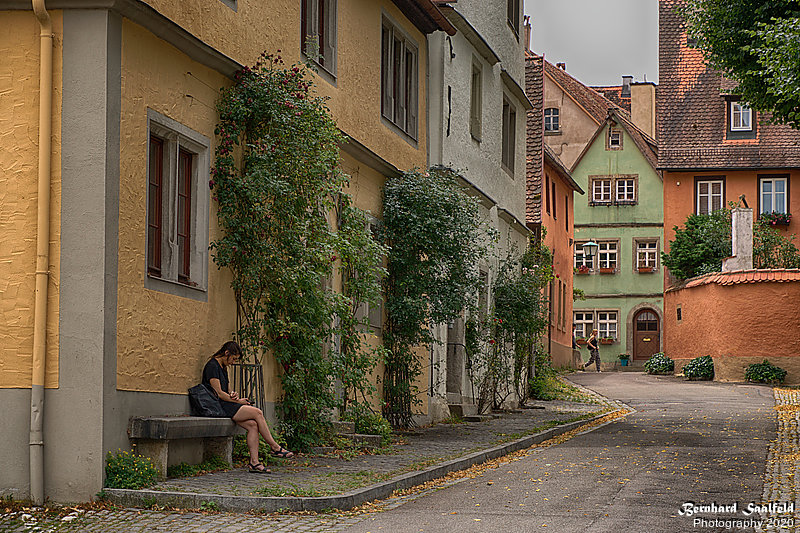 Bernhard Saalfeld - Rothenburg Street